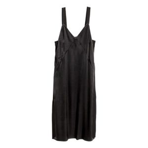 Black Satin Dress